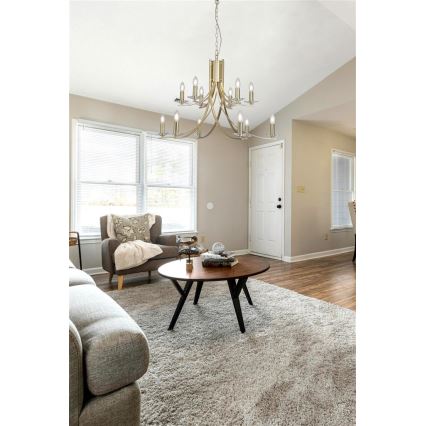 Searchlight - Závesný luster ASCONA na reťazi 12xE14/60W/230V