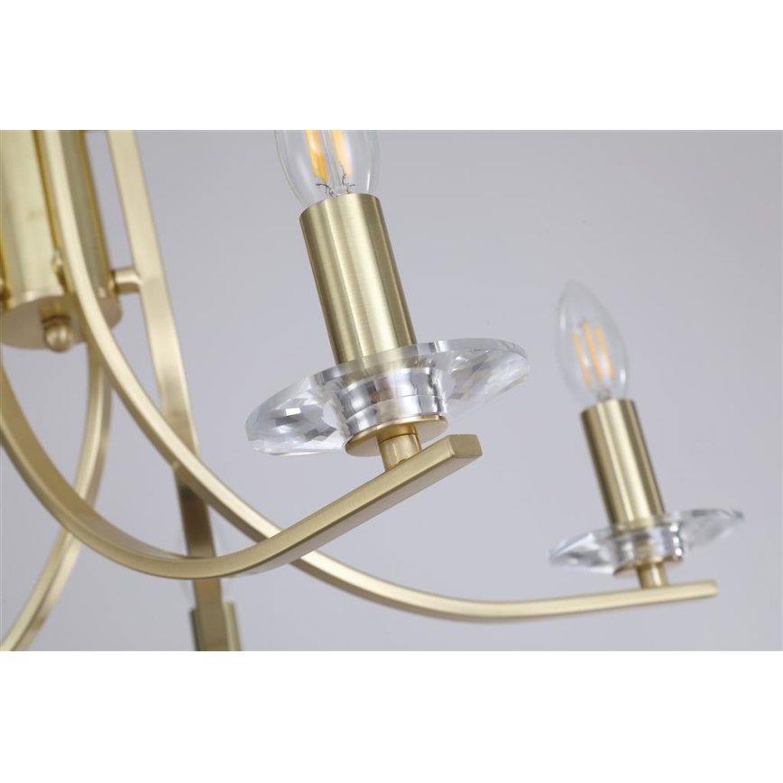 Searchlight - Závesný luster na reťazi ASCONA 5xE14/60W/230V