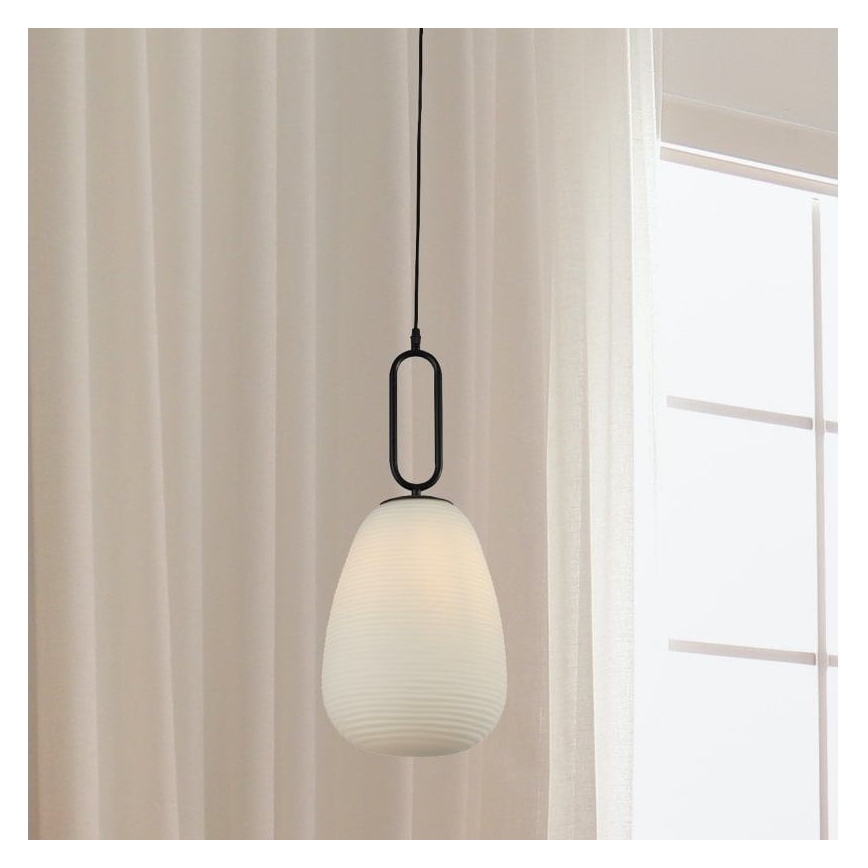 Searchlight - Luster na lanku ELIXIR 1xE27/60W/230V biela