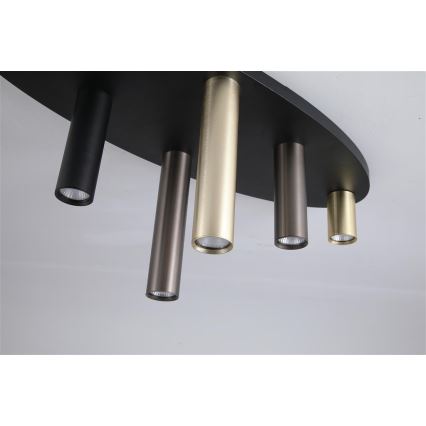 Searchlight - Stropné svietidlo TUBES 6xGU10/10W/230V 80x30 cm