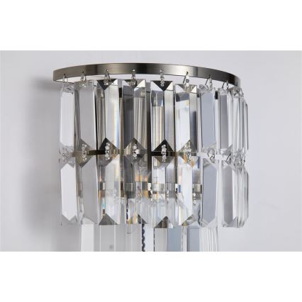 Searchlight - Kúpeľňové nástenné svietidlo EMPIRE 2xE14/7W/230V IP44