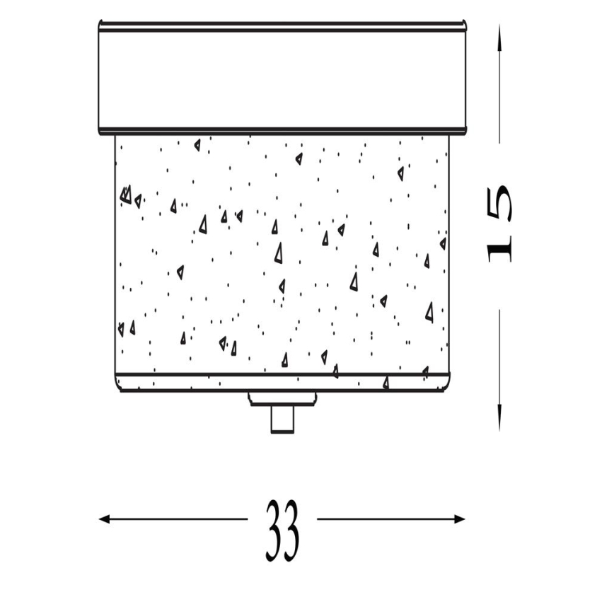 Searchlight - Kúpeľňové stropné svietidlo PRESTON 2xE27/60W/230V IP44 pr. 33 cm mosadz