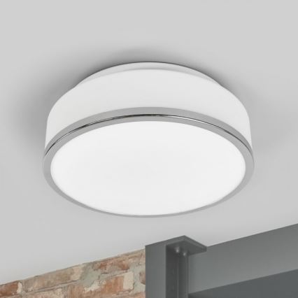 Searchlight - Kúpeľňové stropné svietidlo DISC 2xE27/60W/230V IP44