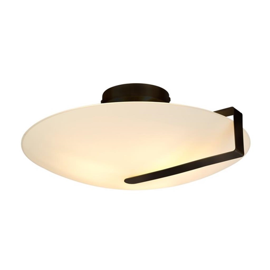Searchlight - Stropné svietidlo SUNDIAL 3xE27/40W/230V čierne