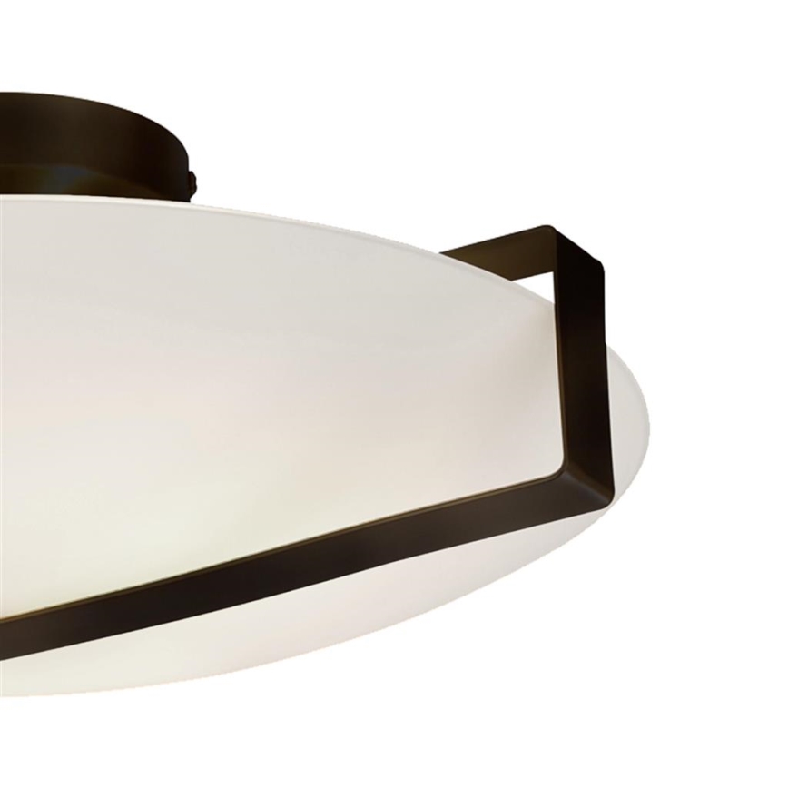 Searchlight - Stropné svietidlo SUNDIAL 3xE27/40W/230V čierne
