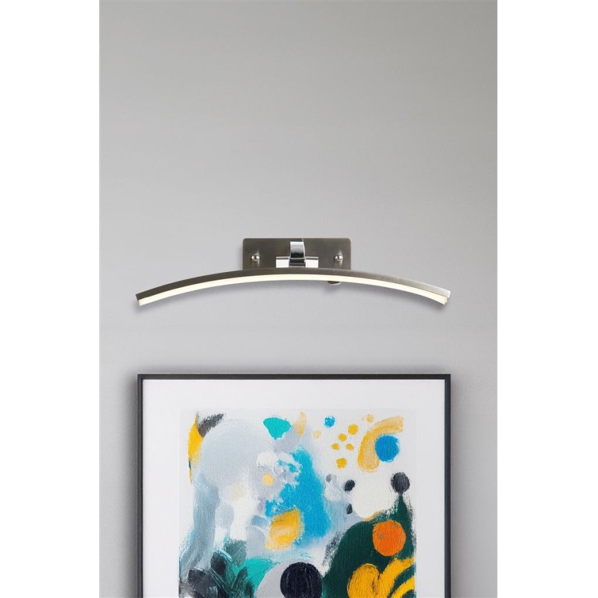 Searchlight - LED Obrazové svietidlo SANTORINI LED/10,88W/230V strieborné