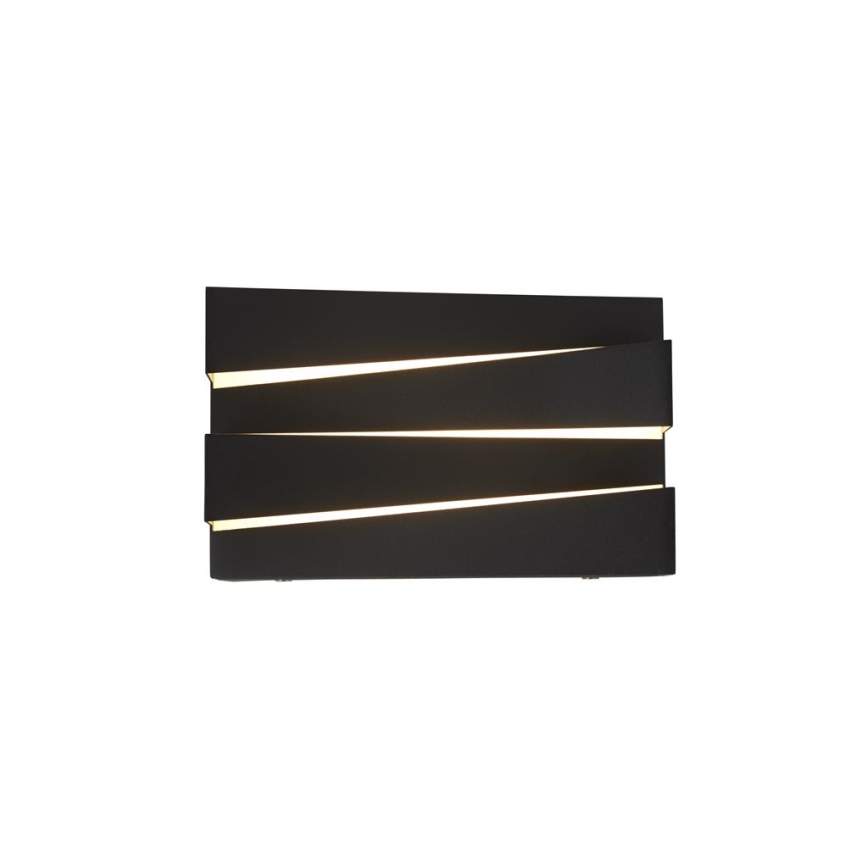 Searchlight - LED nástenné svietidlo SECTION LED/18W/230V čierne