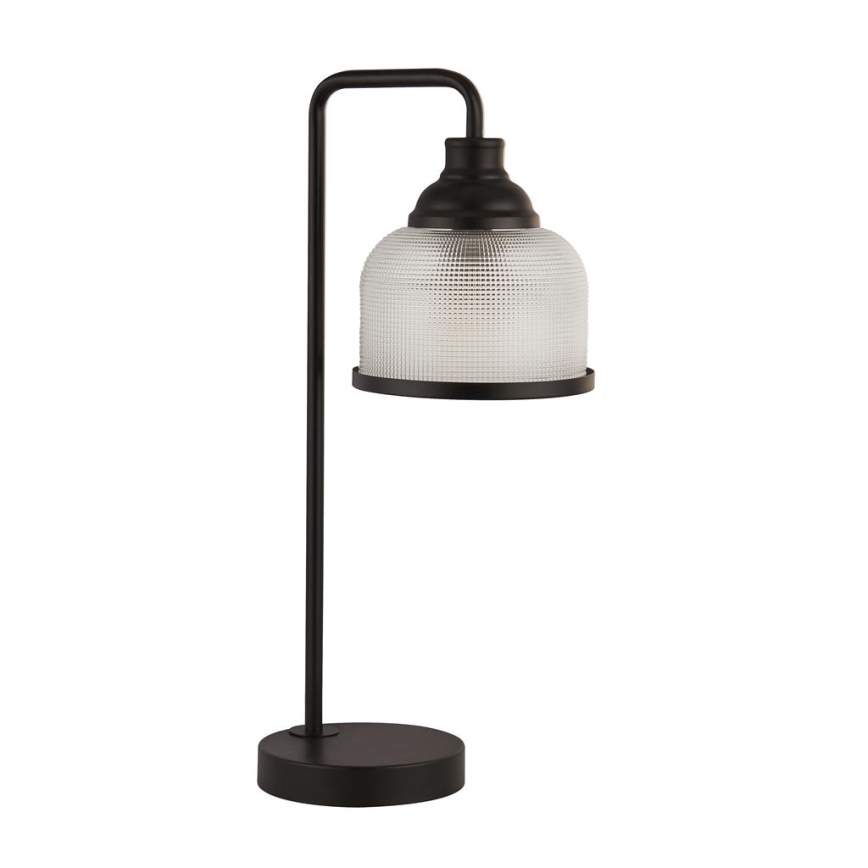 Searchlight - Stolná lampa BISTRO 1xE27/40W/230V čierna