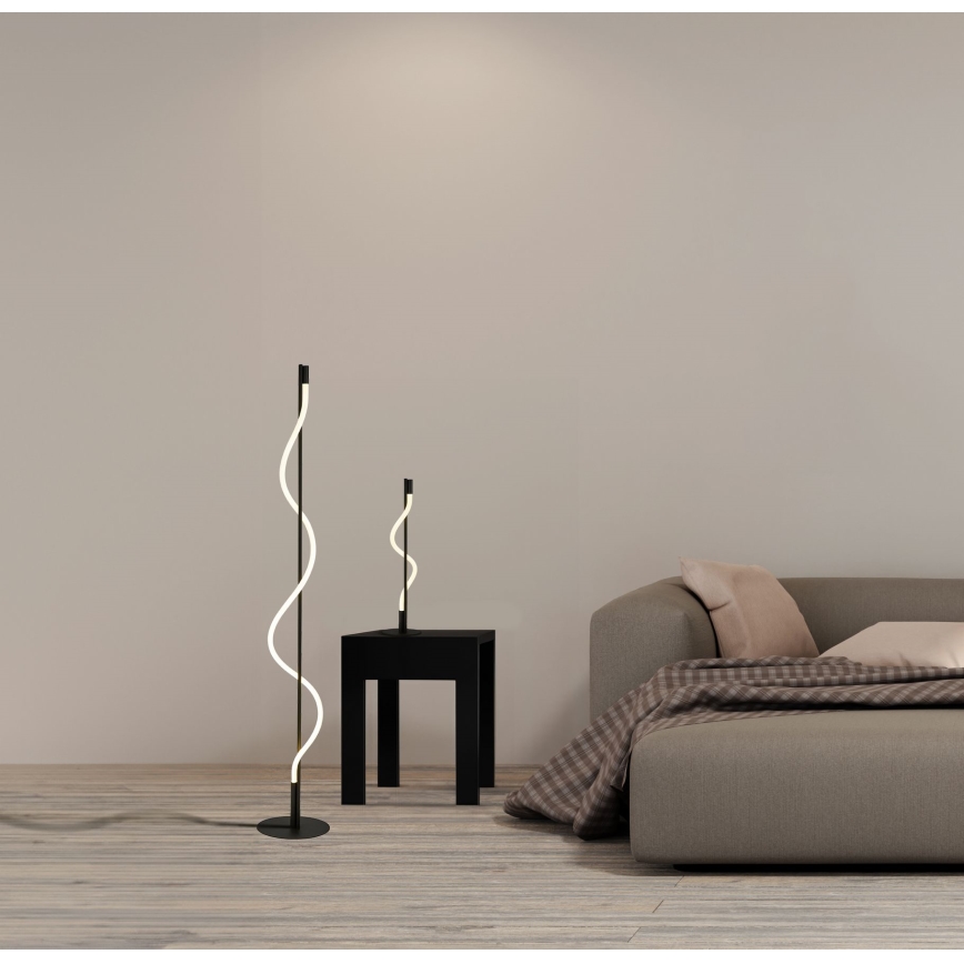 Searchlight - LED Stmievateľná stolná lampa MARILYN LED/8W/230V čierna