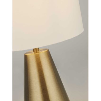 Searchlight - Stolná lampa 1xE14/25W/230V zlatá