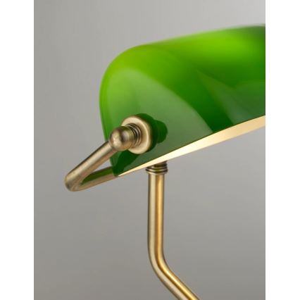 Searchlight - Stolná lampa BANK 1xE14/7W/230V