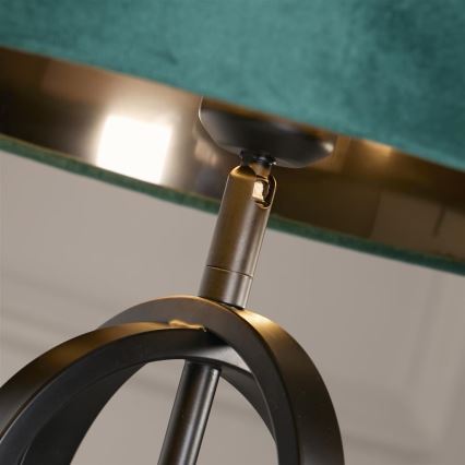 Searchlight - Stolná lampa CHIC 1xE27/60W/230V zelená