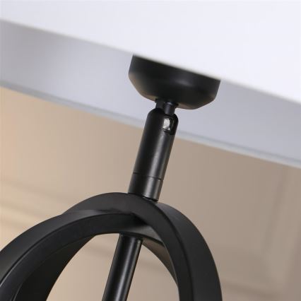 Searchlight - Stolná lampa CHIC 1xE27/60W/230V biela