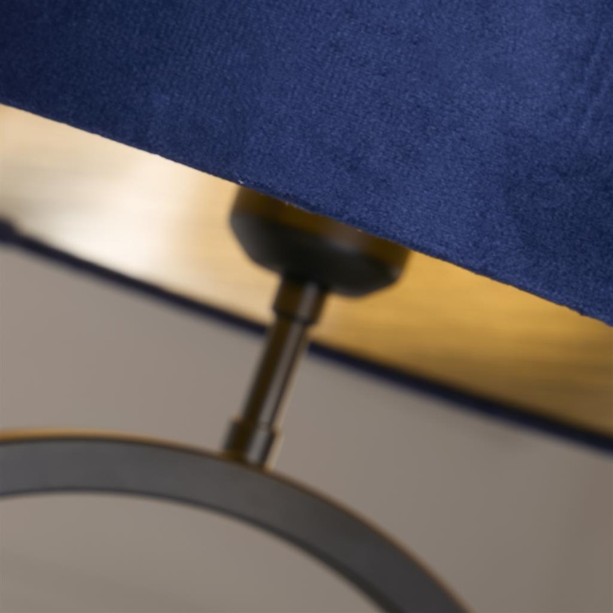 Searchlight - Stolná lampa ELEGANT 1xE27/60W/230V modrá