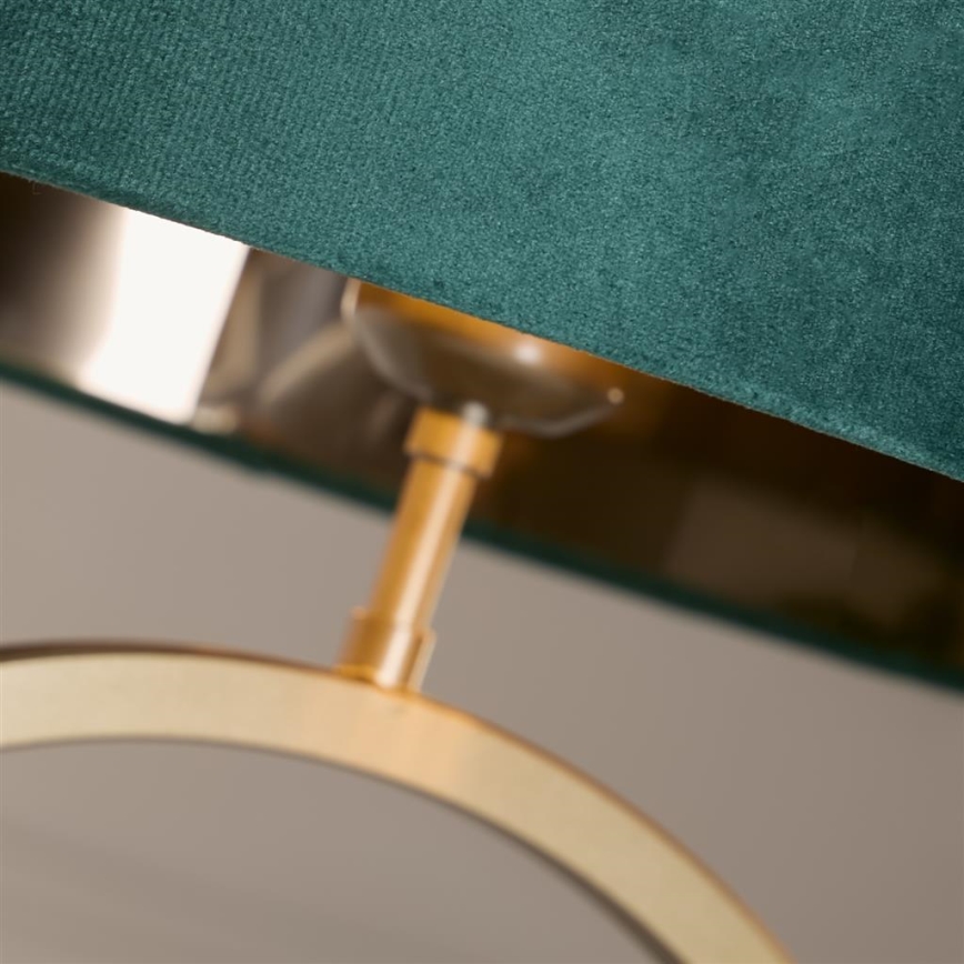 Searchlight - Stolná lampa ELEGANT 1xE27/60W/230V zelená