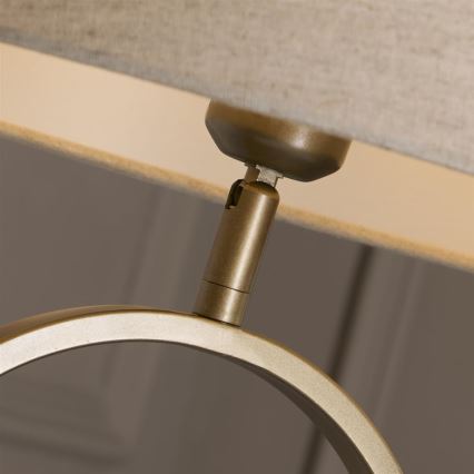 Searchlight - Stolná lampa MODISH 1xE27/60W/230V krémová