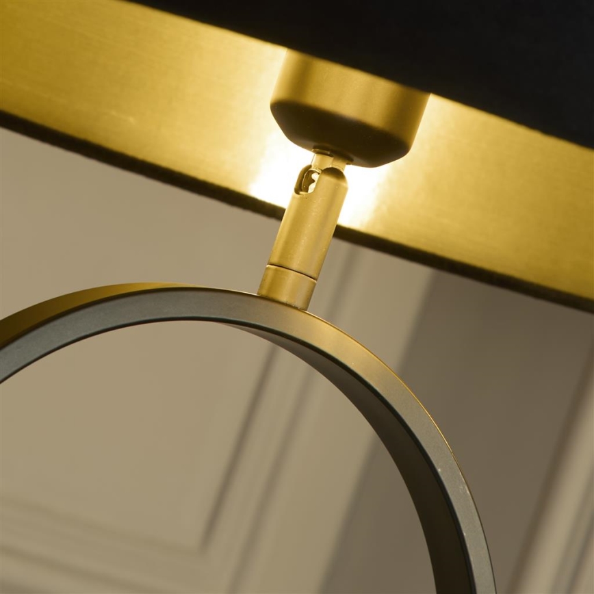 Searchlight - Stojacia lampa MODISH 1xE27/60W/230V čierna