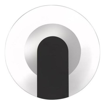 Searchlight - LED nástenné svietidlo TARGET LED/7W/230V čierna