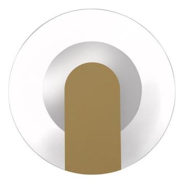 Searchlight - LED nástenné svietidlo TARGET LED/7W/230V zlaté