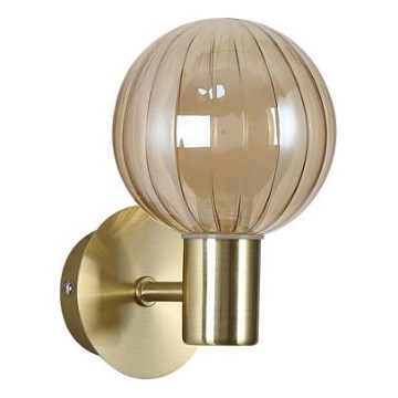 Searchlight - Nástenné svietidlo LUMINSPHERE 1xG9/7W/230V mosadz