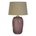 Searchlight  - Stolná lampa AMETHYST 1xE27/60W/230V