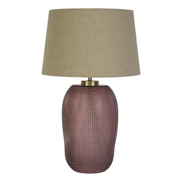 Searchlight  - Stolná lampa AMETHYST 1xE27/60W/230V