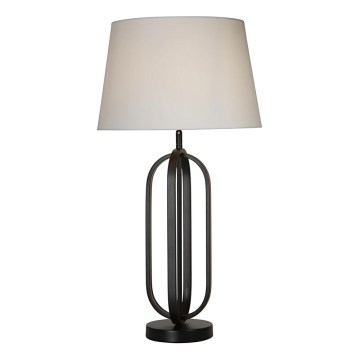 Searchlight - Stolná lampa CHIC 1xE27/60W/230V biela