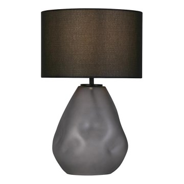 Searchlight - Stolná lampa DEVON 1xE27/60W/230V čierna