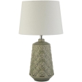 Searchlight - Stolná lampa EGYPT 1xE27/10W/230V keramika