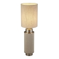 Searchlight - Stolná lampa FLASK 1xE27/60W/230V béžová