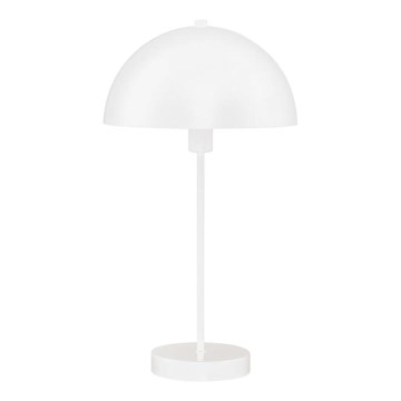 Searchlight - Stolná lampa MUSHROOM 1xE14/7W/230V biela