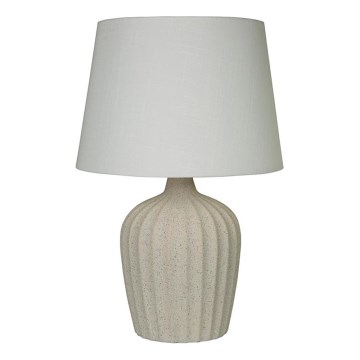 Searchlight - Stolná lampa PADSTOW 1xE27/60W/230V béžová