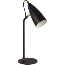 Searchlight - Stolná lampa STYLUS 1xE14/7W/230V čierna