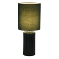 Searchlight - Stolová lampa GROOVE 1xE14/60W/230V zelená