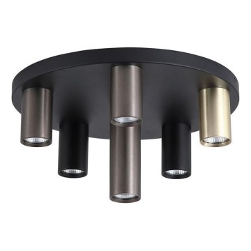 Searchlight - Stropné svietidlo TUBES 6xGU10/10W/230V priemer 40 cm