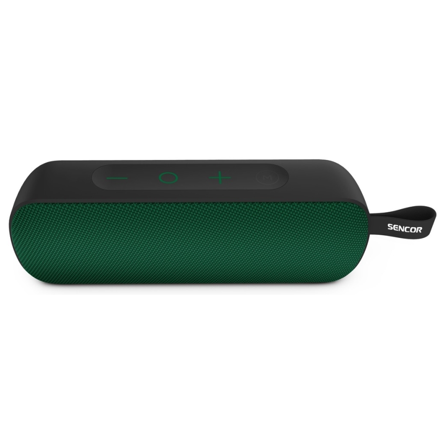 Sencor - Bezdrôtový reproduktor 10W 2000 mAh IPX7 zelená