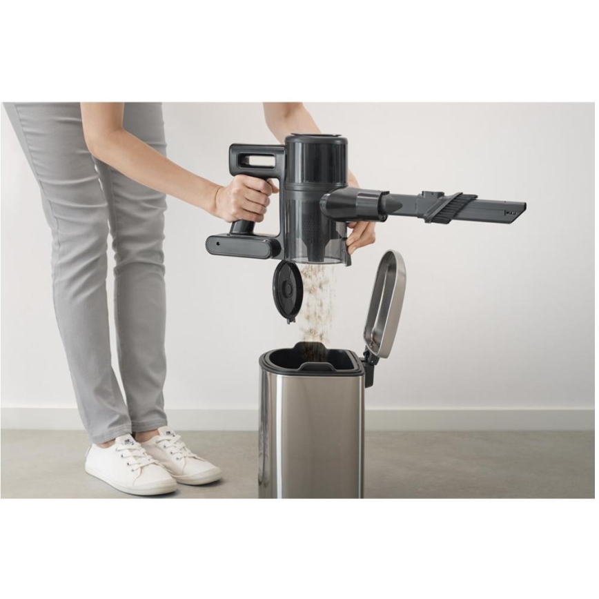 Sencor - Bezdrôtový tyčový vysávač 2 v 1 200 W/2600 mAh čierny