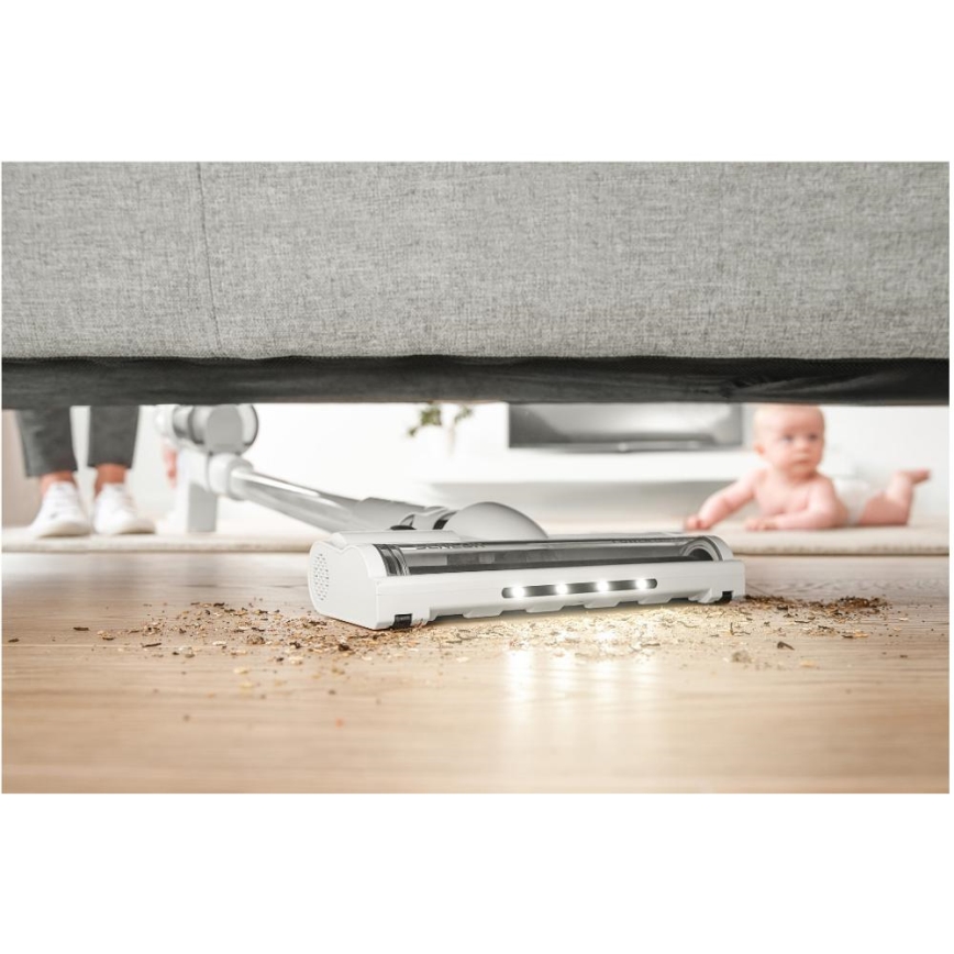 Sencor - Bezdrôtový tyčový vysávač 2v1 250W/2200 mAh biela