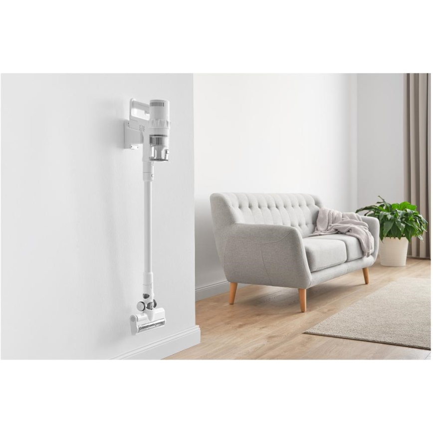 Sencor - Bezdrôtový tyčový vysávač 2v1 250W/2200 mAh biela