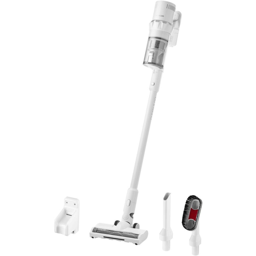 Sencor - Bezdrôtový tyčový vysávač 2v1 250W/2200 mAh biela