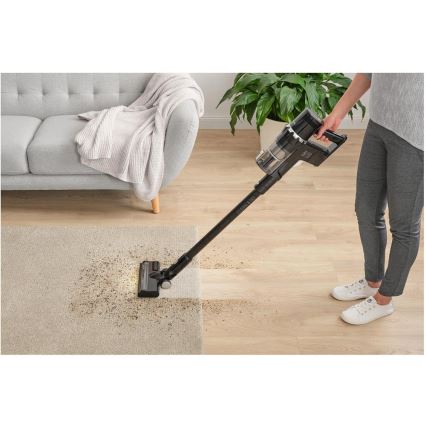 Sencor - Bezdrôtový tyčový vysávač 2v1 250W/2200 mAh čierna