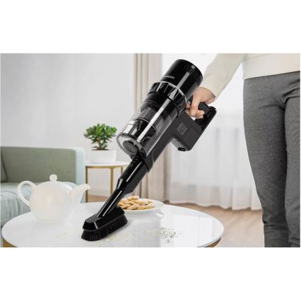 Sencor - Bezdrôtový tyčový vysávač 2v1 250W/2200 mAh čierna
