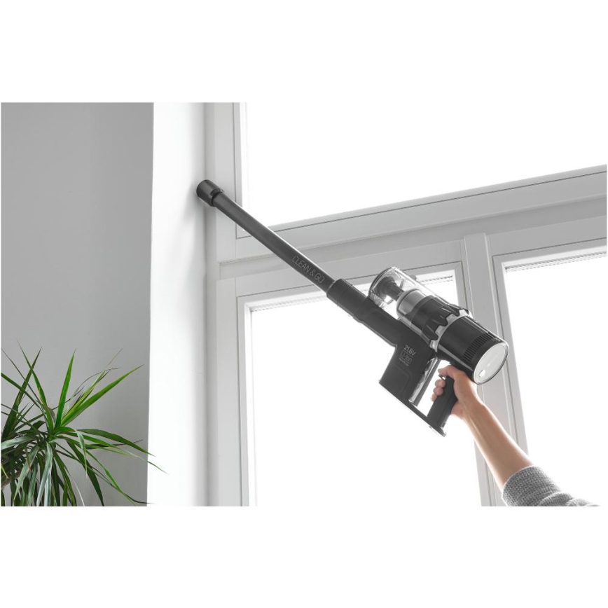 Sencor - Bezdrôtový tyčový vysávač 2v1 250W/2200 mAh čierna