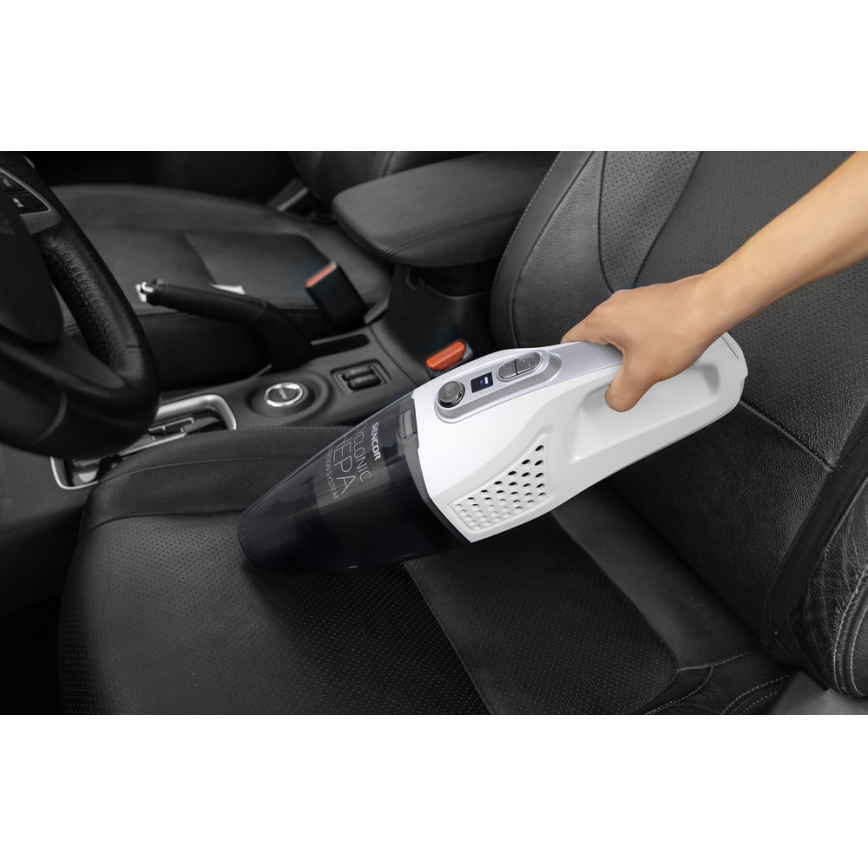 Sencor - Bezdrôtový tyčový vysávač 2v1 s elekrickou kefou 2200 mAh
