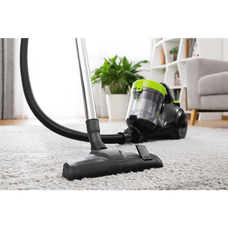 Sencor - Bezvreckový vysávač 2 l 700W/230V čierna/zelená