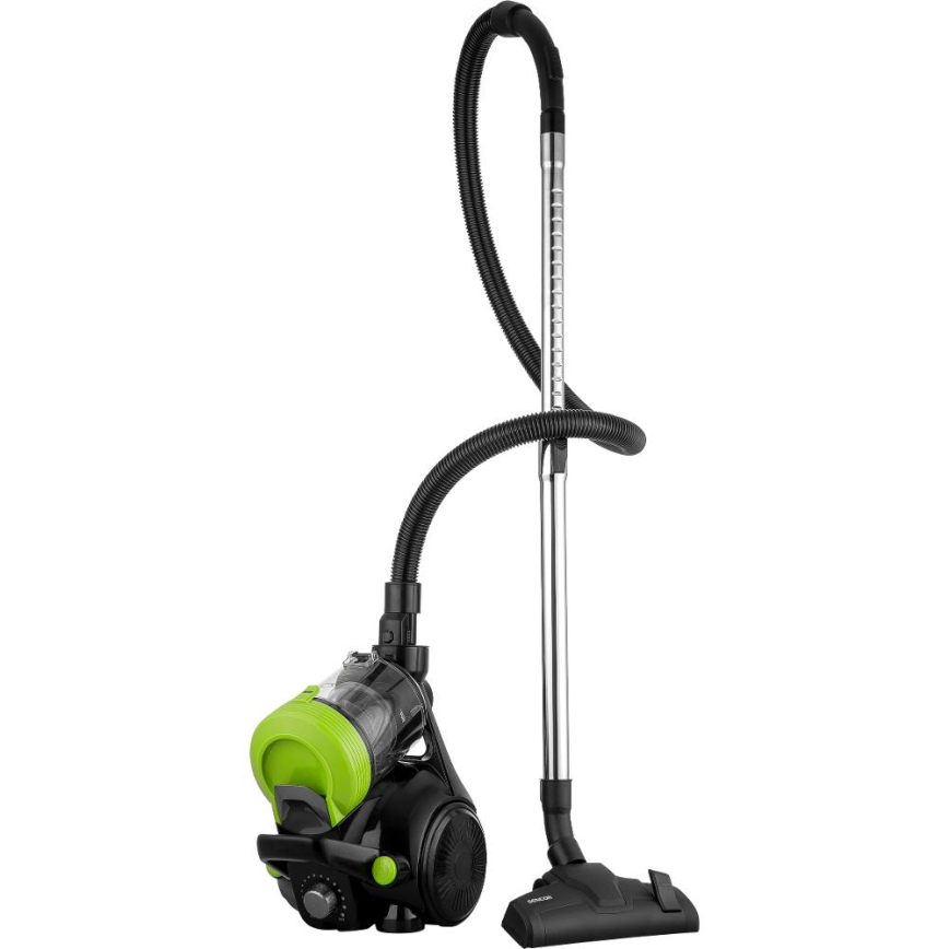 Sencor - Bezvreckový vysávač 2 l 700W/230V čierna/zelená
