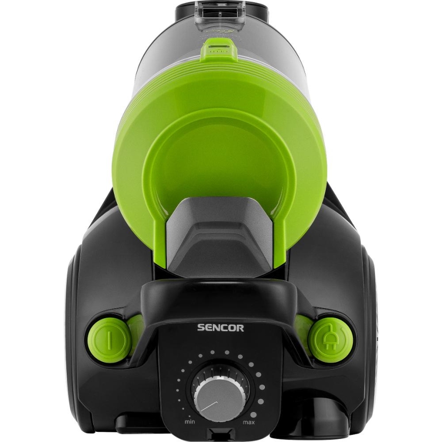 Sencor - Bezvreckový vysávač 2 l 700W/230V čierna/zelená
