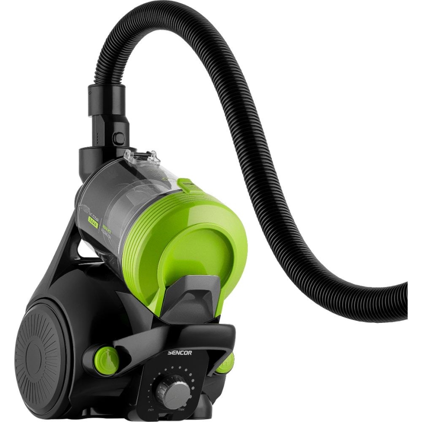 Sencor - Bezvreckový vysávač 2 l 700W/230V čierna/zelená