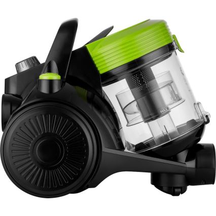 Sencor - Bezvreckový vysávač 2 l 700W/230V čierna/zelená