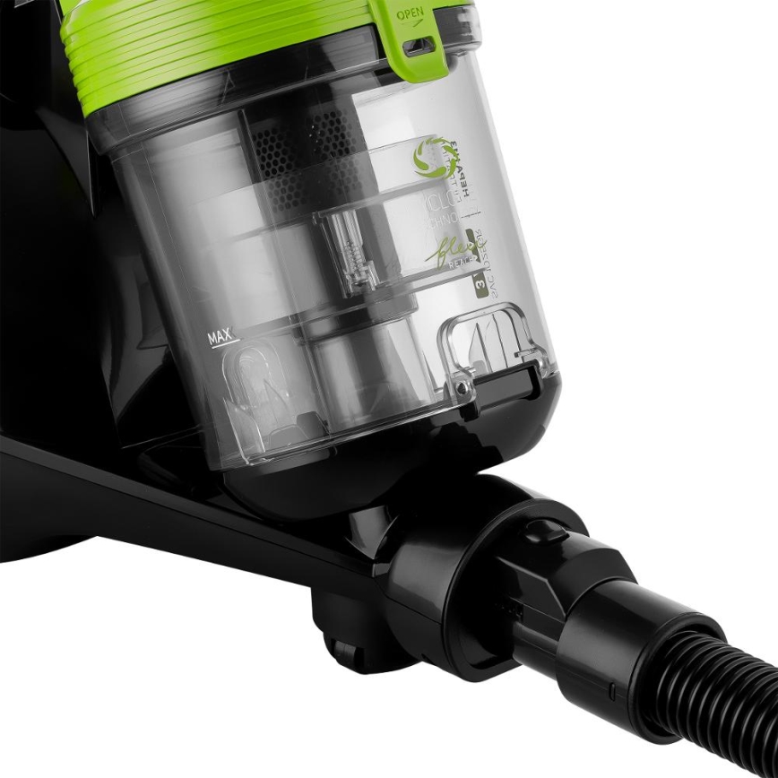 Sencor - Bezvreckový vysávač 2 l 700W/230V čierna/zelená